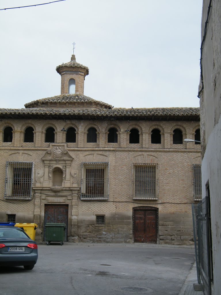 BUJARALOZ (ZARAGOZA) FACHADA DEL PALACIO TORRES SOLANOT by JOSE LUIS OROÑEZ