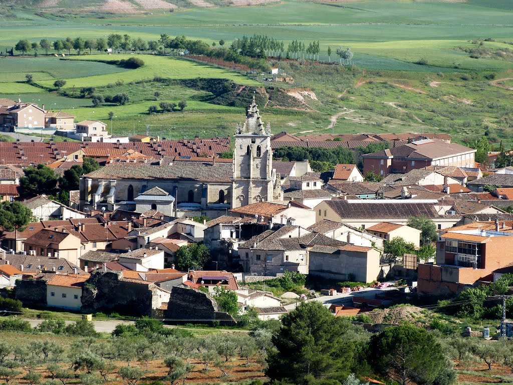 Torrelaguna: Panorámica desde la ladera de Las Calerizas by benjamin M. M.