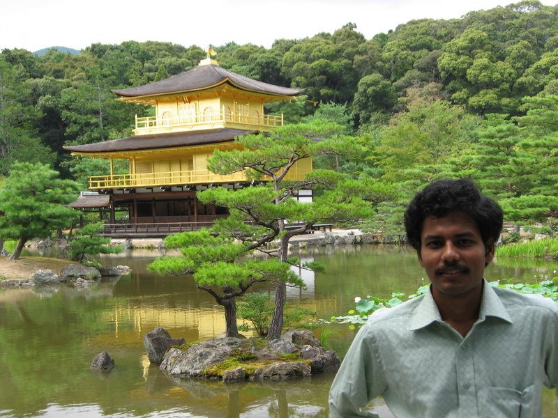 Niresh in Kinkakuji Golden Temple, Japan by nireshv