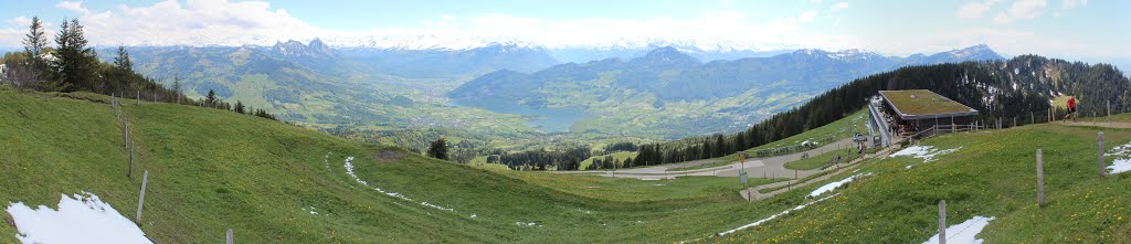 Panoramic view from the Wildspitz by 6004592