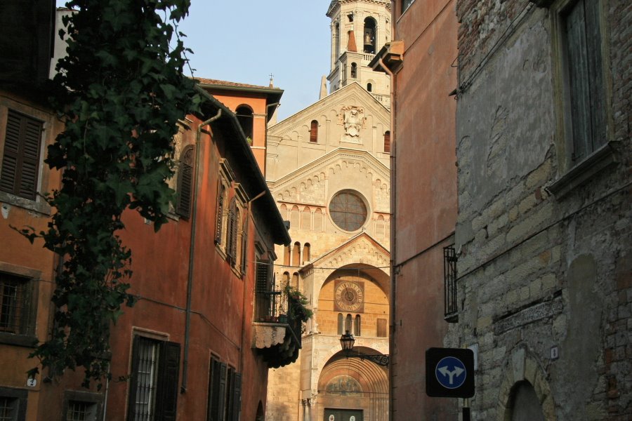 Church from street by Wellwolf