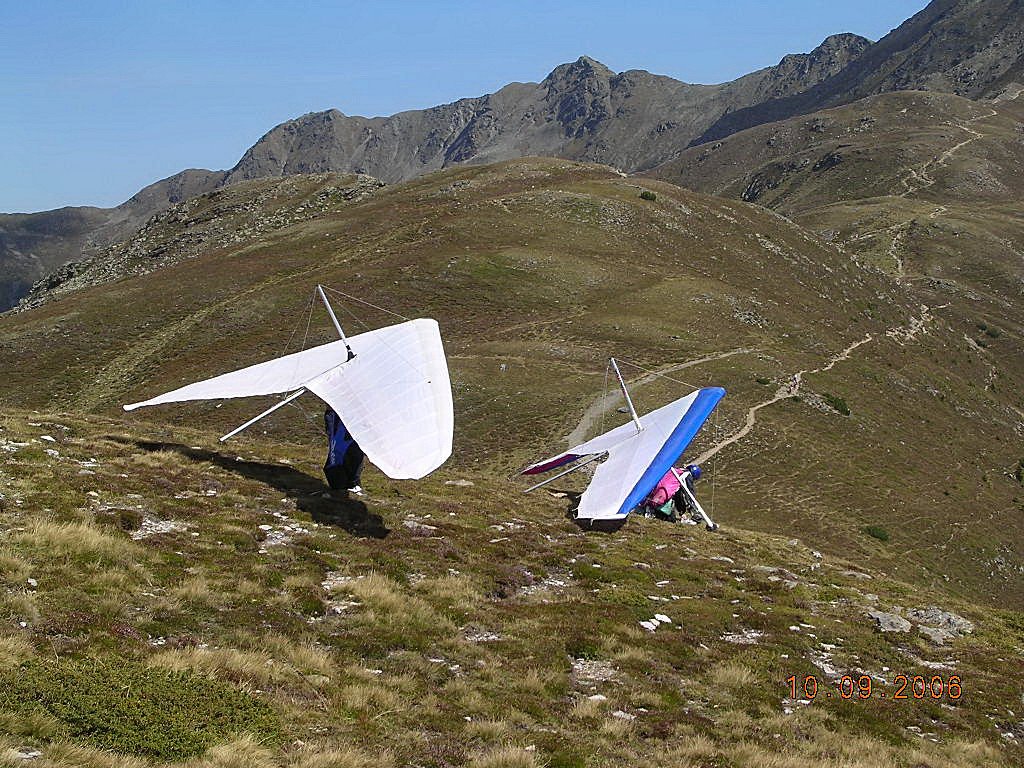 Drachenflieger auf dem Krahberg/Venet by tschubile