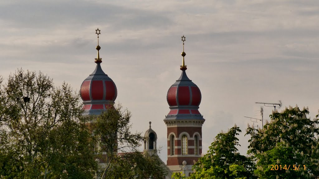 Velká synagoga-Nagy Zsinagoga by Dr. Pinczés Sándor