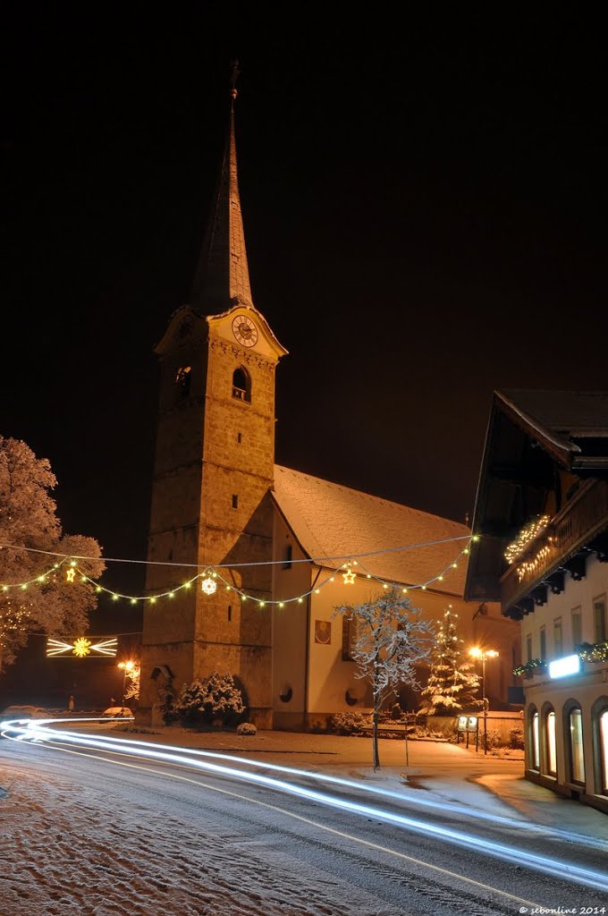 Kirche in Kirchdorf - Jan.2014 by sebonline