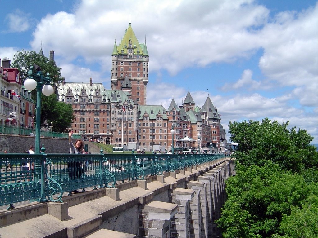 CANADA Terraza Dufferin Quebéc by Talavan