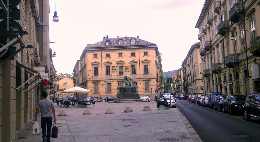 Torino, piazza Paleocapa by palomar1947