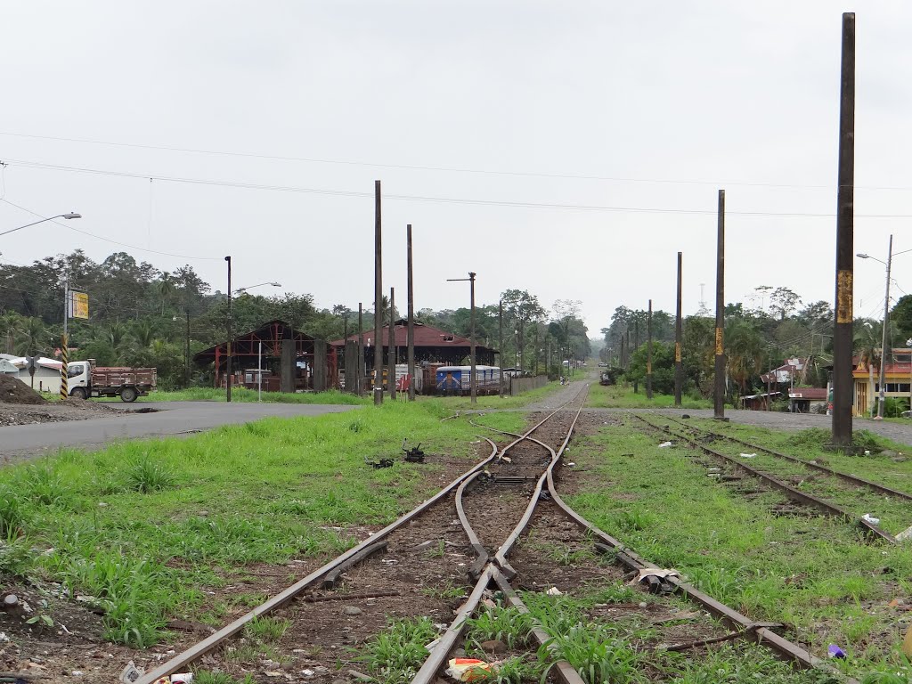 Patio del ferrocarril en Siquirres by Gino Vivi