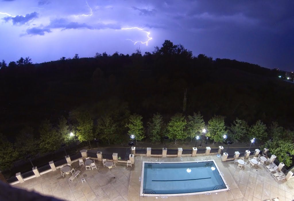 Storm over Belmont Bay, Woodbridge, Virginia by Michal Turek