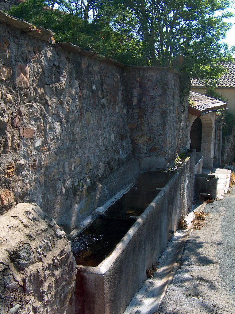 Alimentation en eau du lavoir by al guillemet