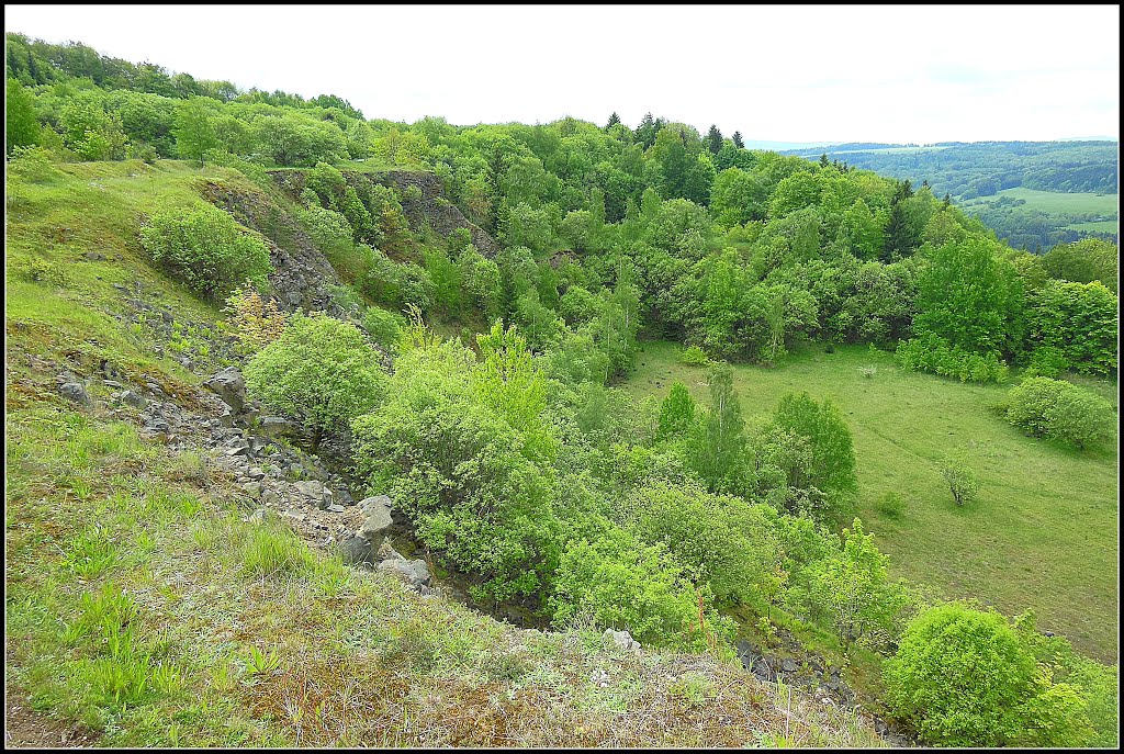 Rhön - alter Steinbruch am Umpfen by ThüringerWandervogel