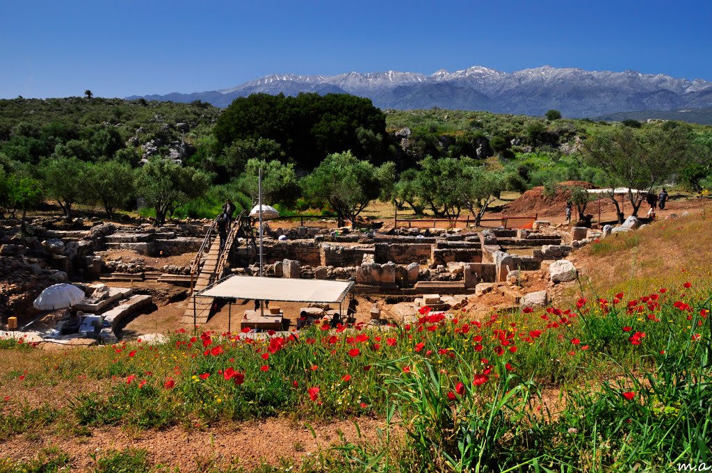 Spring time at the ancient theatre of Aptera by Marianna-A