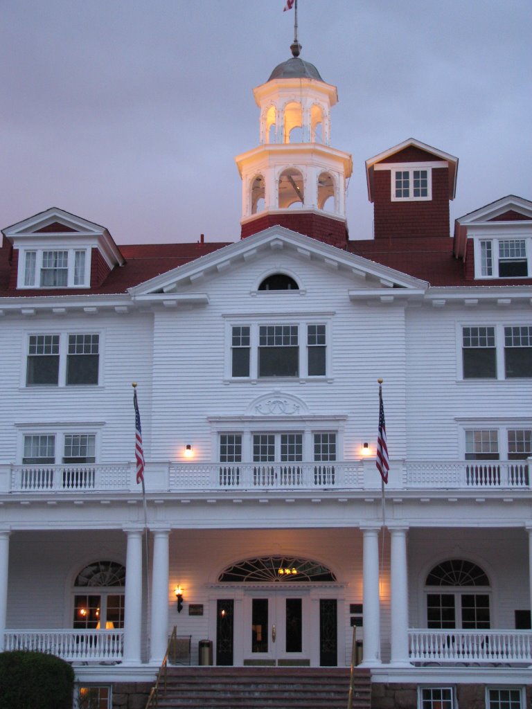 Stanley Hotel Main Entrance by A. Burrows