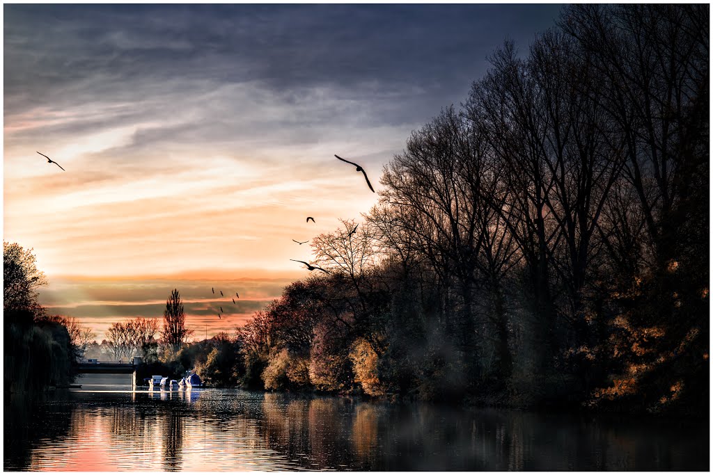 Neckar Idylle by Black.Raven Photography by JoergLinke