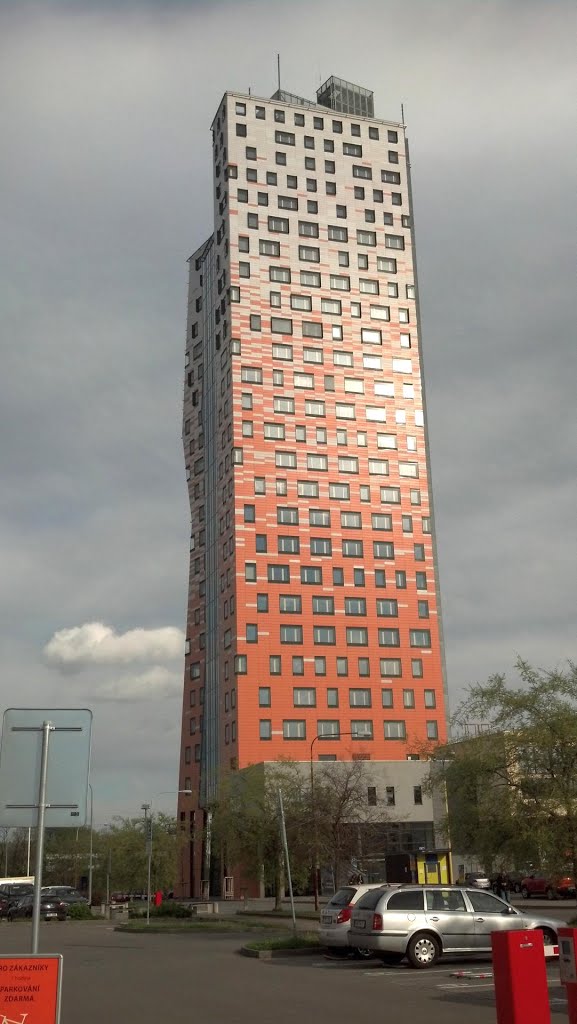 AZ Towen in April 2014 - The highest building in CZ by Sireceki