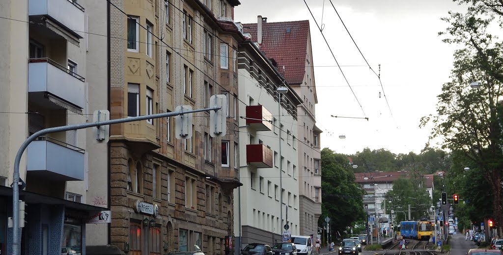 Bebelstraße in Stuttgart by Qwesy