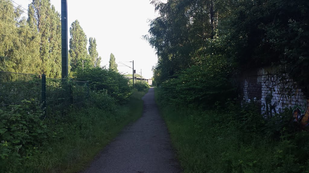 Weg um das ehem. Gelände der Chemiewerke Hüls in Herne by Wanne-Eickeler