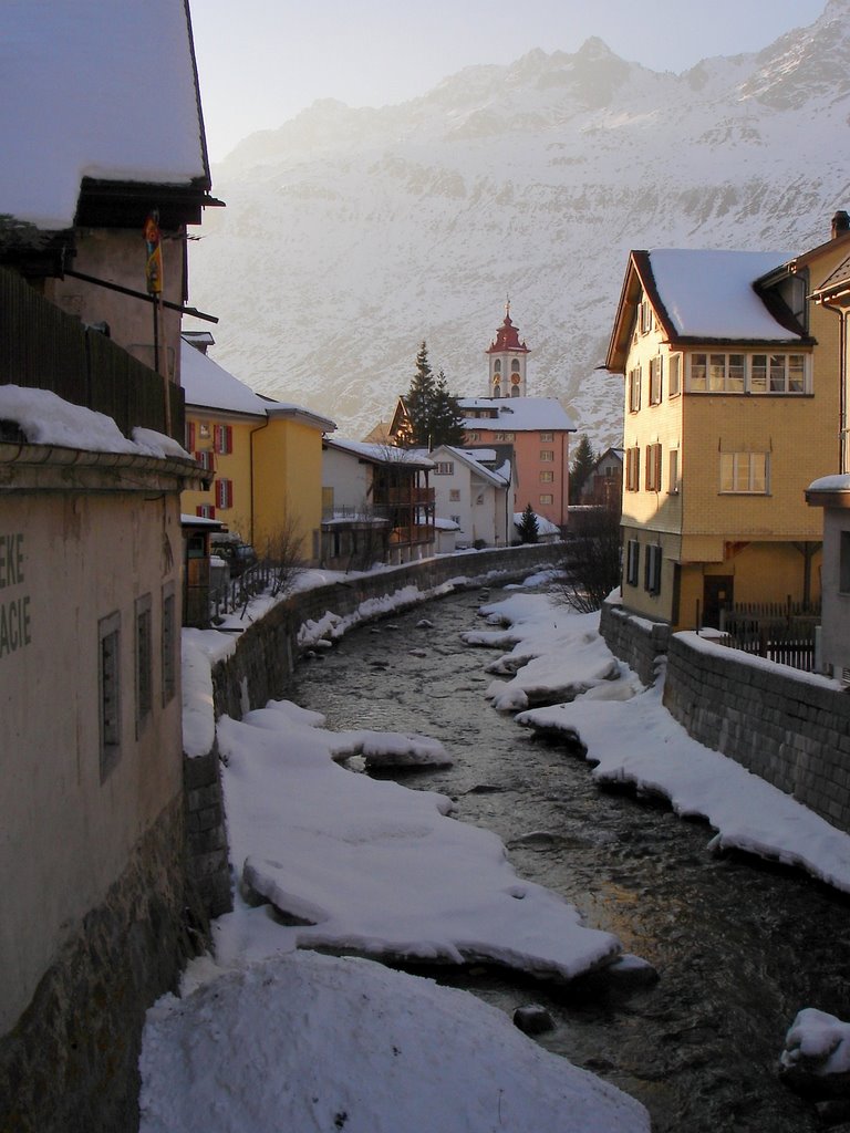 From Gottardstrasse in Andermatt by Bo Eide