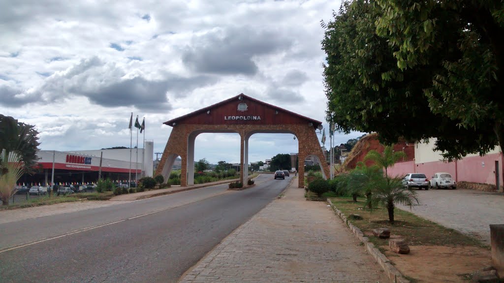 Porta da cidade de Leopoldina - MG by Wellington Alvim