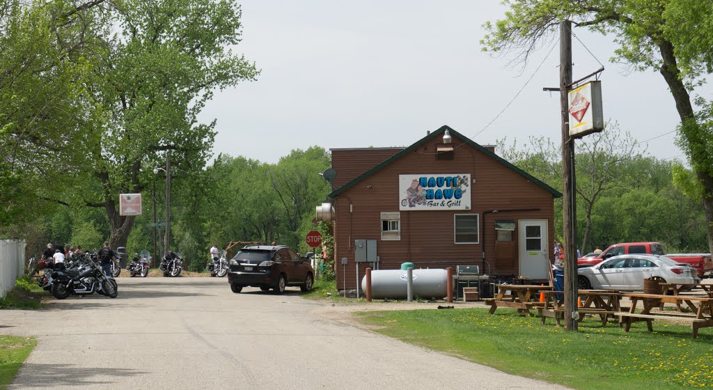 NAUTI HAWG- Bar & Grill...Diamond Bluff WI. by STEVESPHOTOWORLD