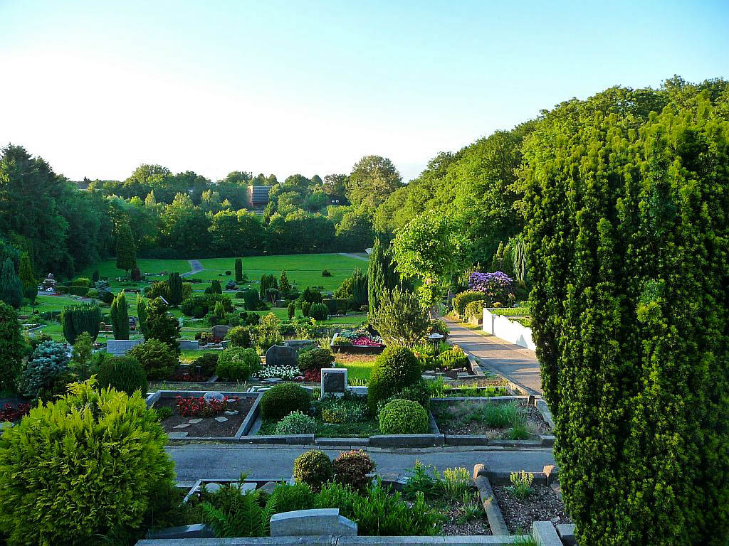 Friedhof abends by elfatuo