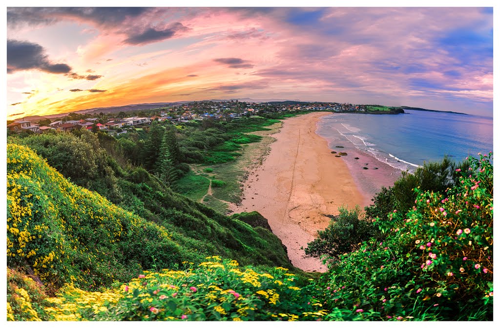 Sunset at Kiama Downs! by Michael Domaradzki