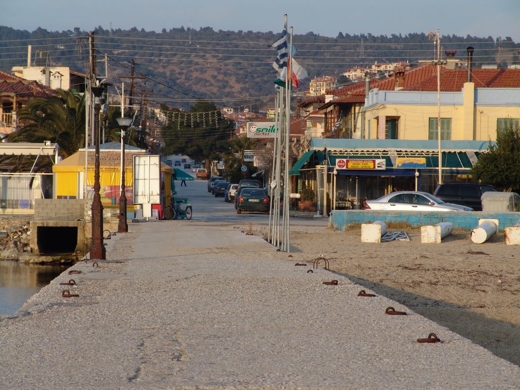 Nikiti - View from the port by Marty