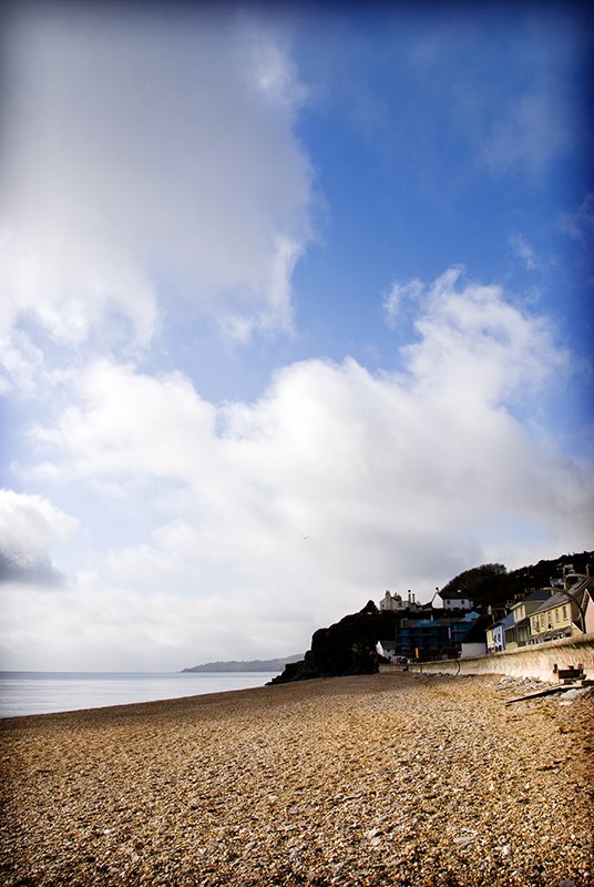 Torcross Sea Wall by David Clements