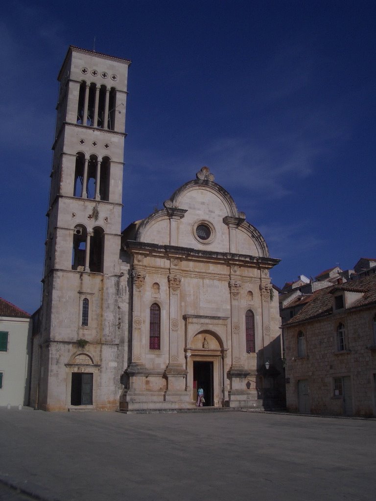 Hvar Town cathedral by dermot_london