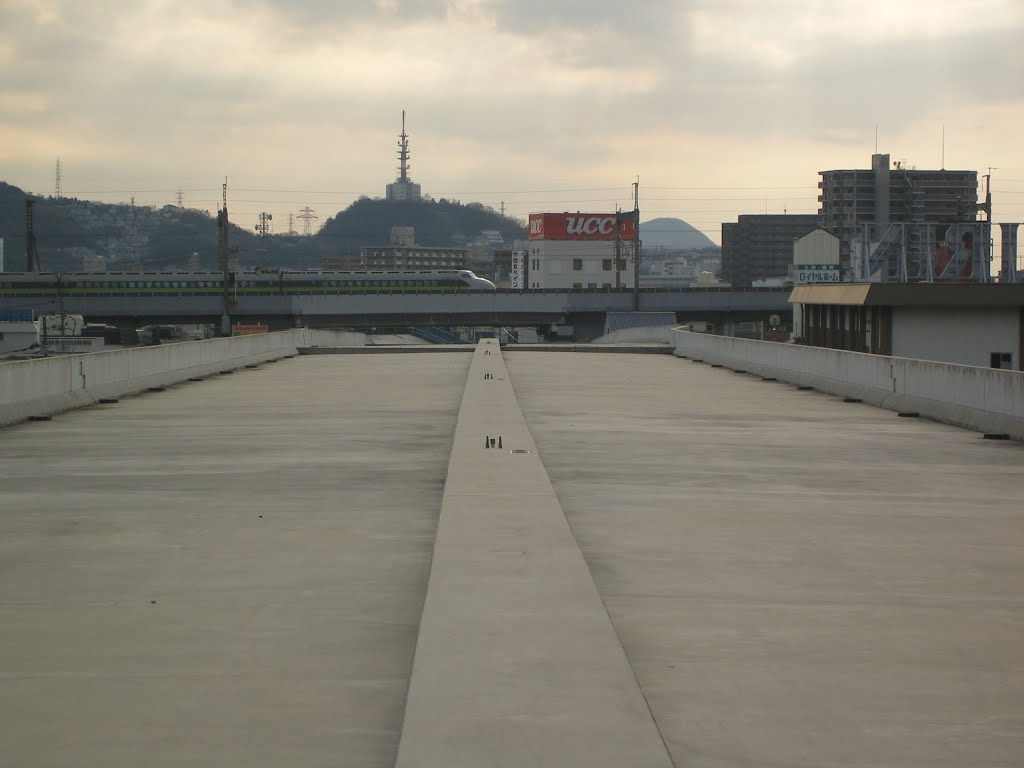 Hiroshima Expressway Route 2 under construction -fucyu area- by meta-Bow