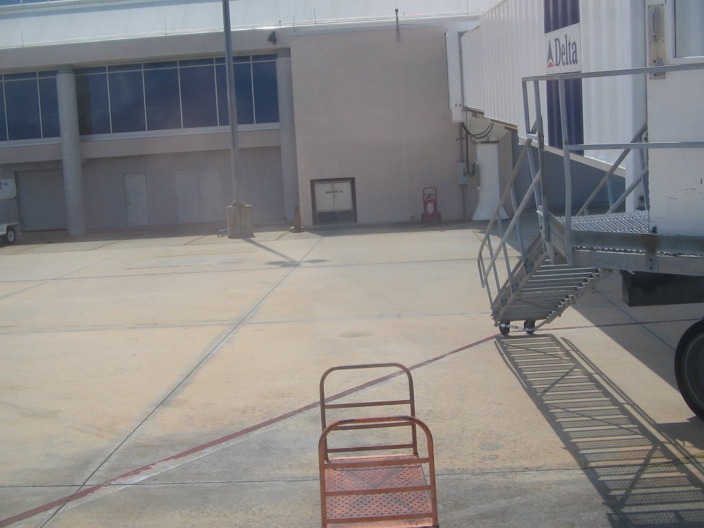 Daytona Beach Airport Terminal prior to Takeoff by Dylan