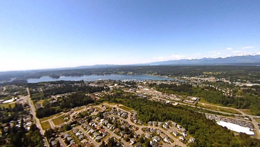 Poulsbo Aerial by Scott Turchin