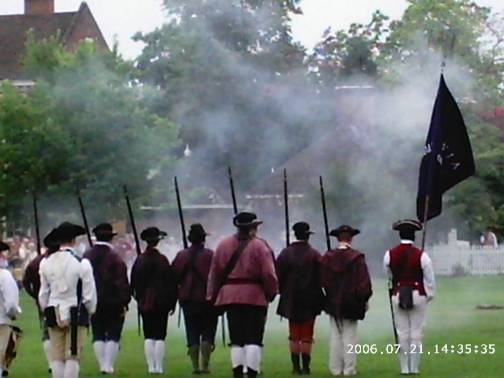 Militia, Colonial Williamsburg by lurkyturkey332