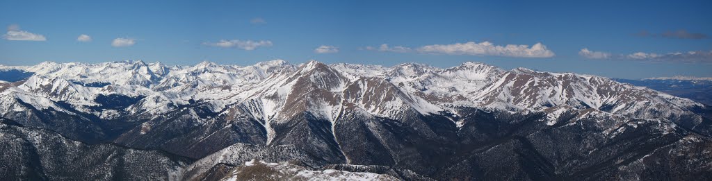 Princeton summit panorama 3 by Matt Lemke