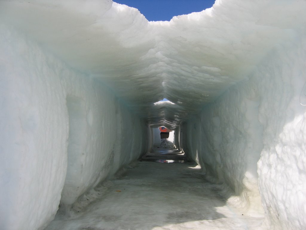 Melting icehotel (late may 2008) by Gerrit Holl