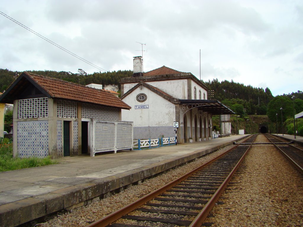 Aborim - Estaçao C.P. by Abel M. Queirós