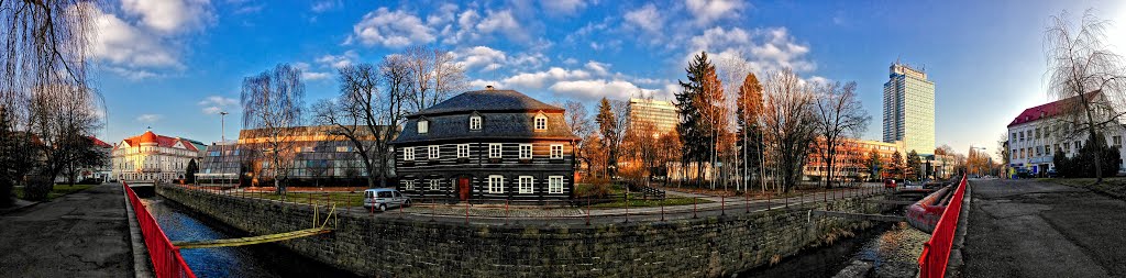 Ulice U Jezu a Lužická Nisa, Liberec by Lukáš Hák