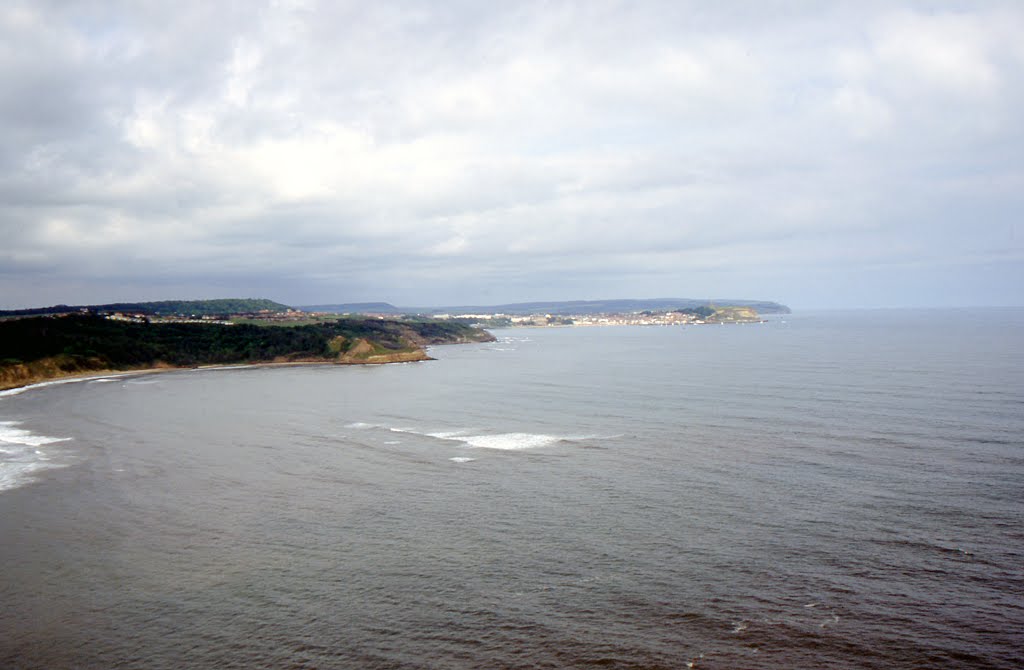 Scarborough from The Cleveland Way Path ,Cayton Bay by top spotter