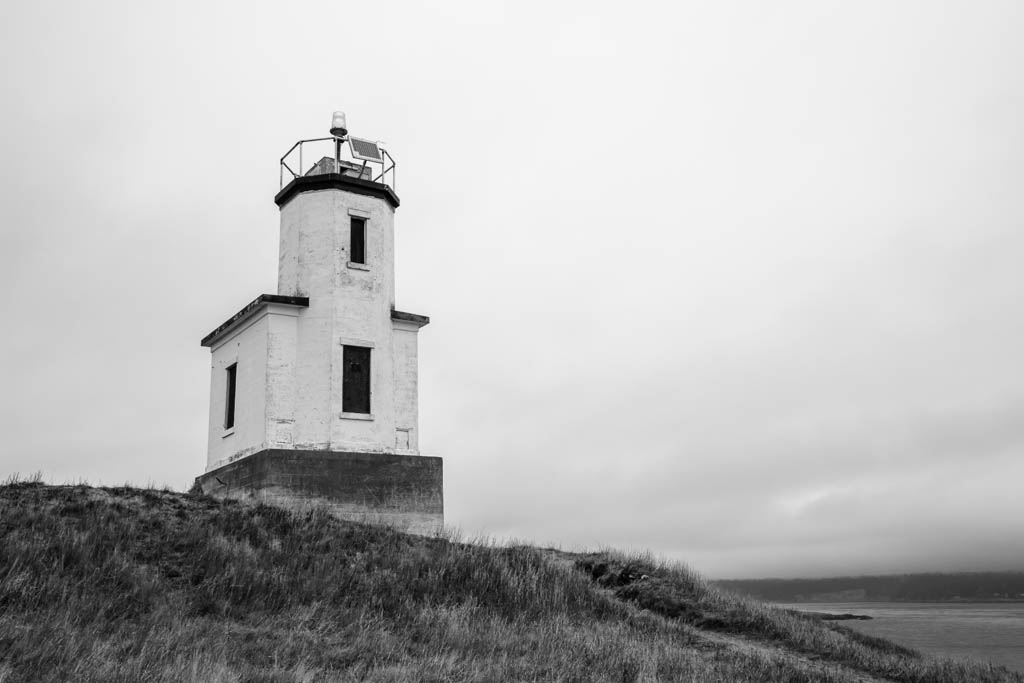 Cattle Point Lighthouse. San Juan Island, Washington. October 2013 by Steve G. Bisig