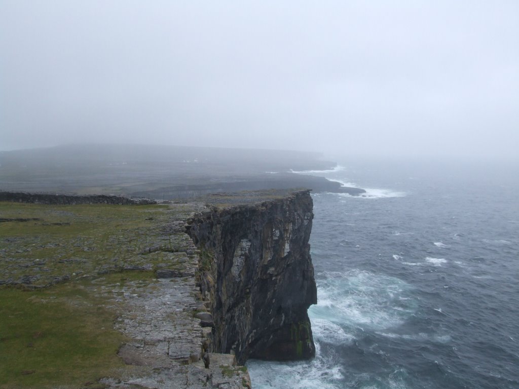 Inis mor cliffs by voteforpedro