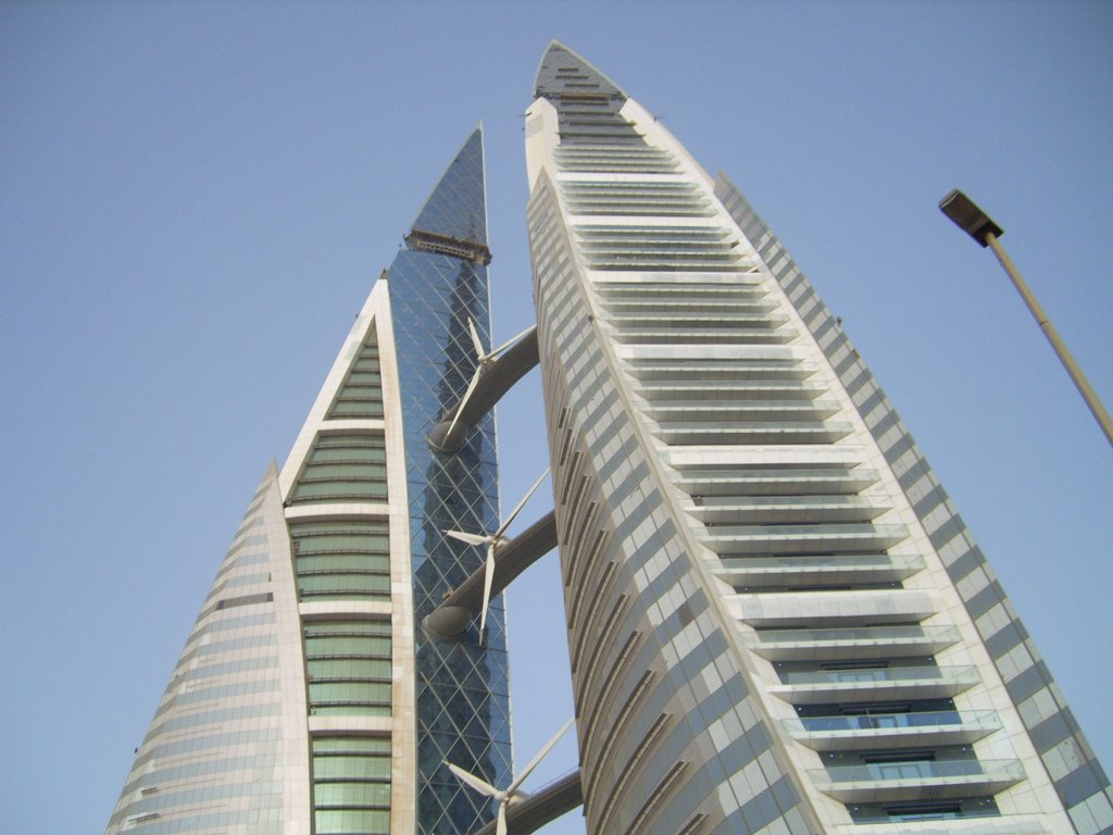 BAHRAIN WORLD TRADE CENTER by aboodi