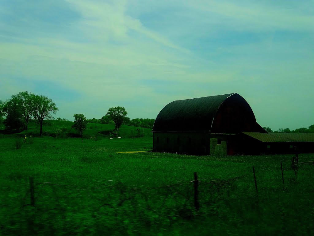 Barn East of Devils Lake by Corey Coyle