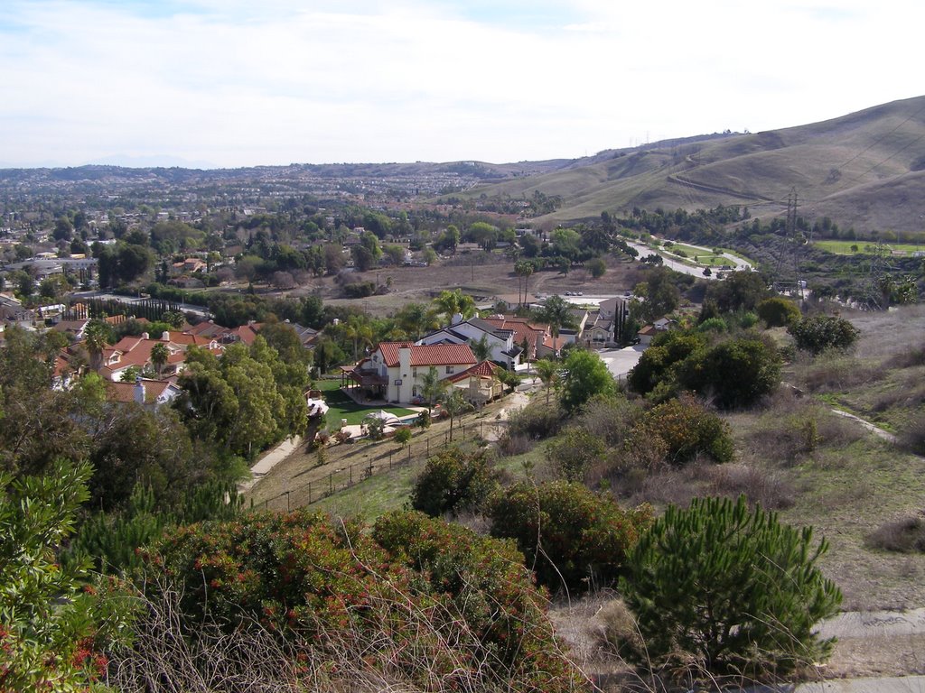 Hiking Trail Looking East by Denwun Lin