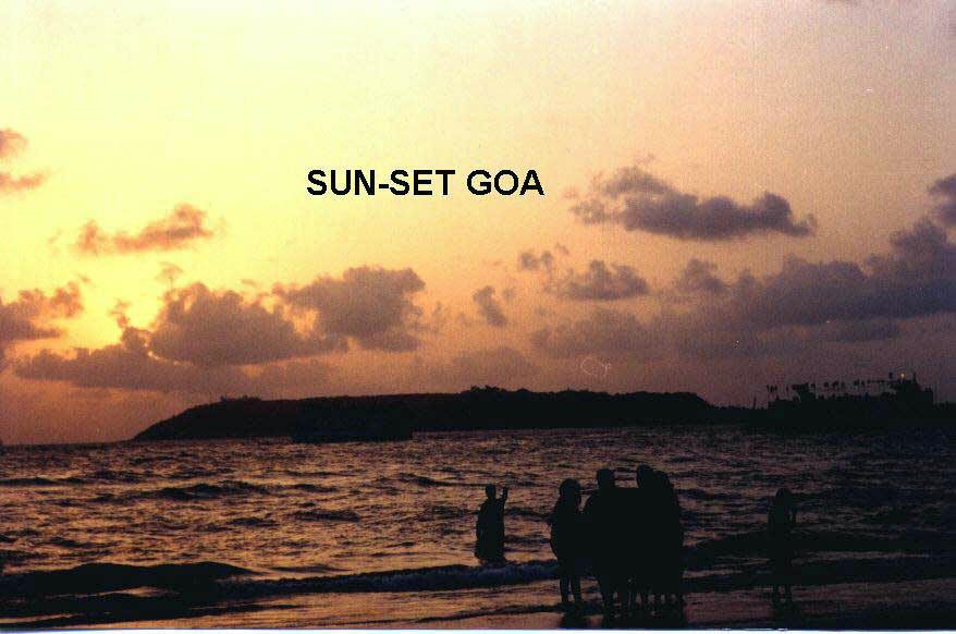 SUN SET AT GOA by rdbansiya