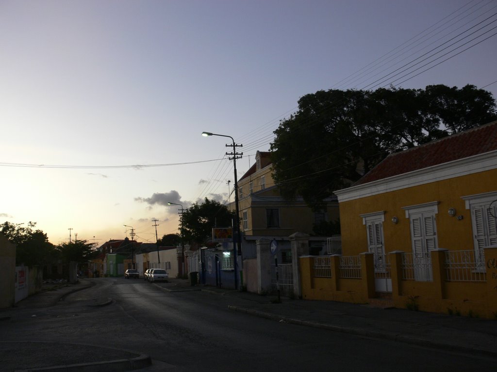 Sunset in Otrabanda Curacao by EB2008