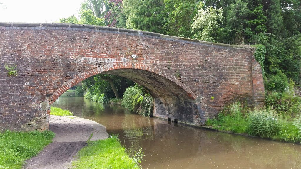 Bridge 64 Trent and Mersey Canal by quercusia