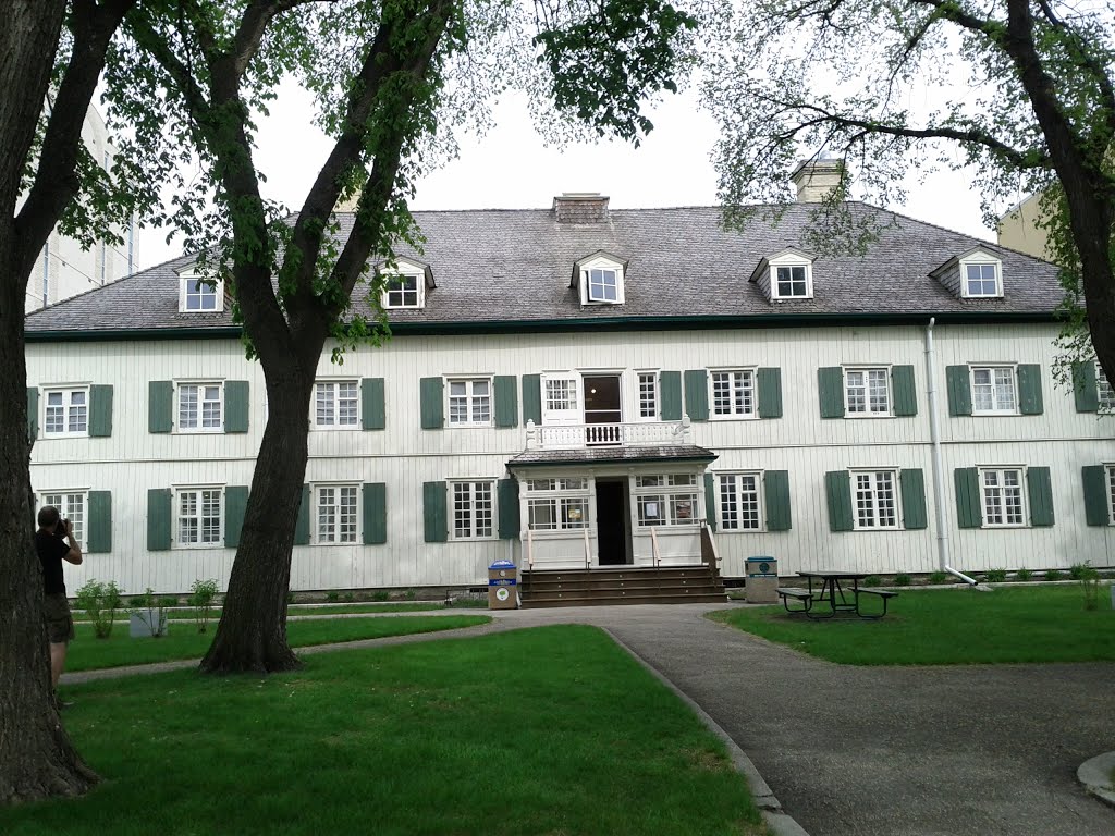 Le Musée de Saint-Boniface Museum circa 1844 by Albert Riezebos