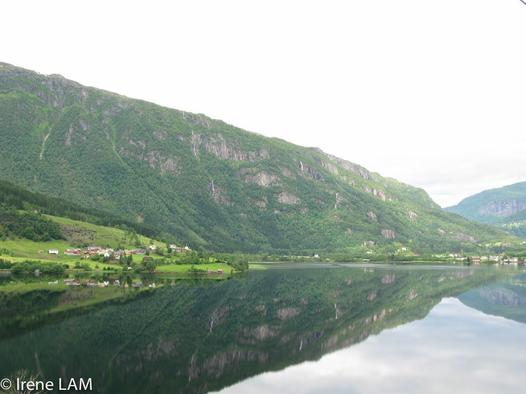 Lake Granvinsvatnet - Taking Bus from Voss to Ulvik for Hardangerfjord by Kingslie Ng