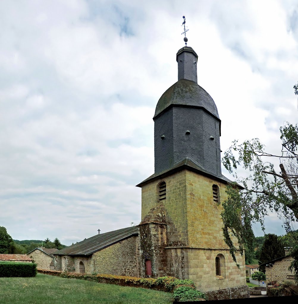 Eglise de Saint Sylvestre, Monts d'Ambazac, Haute Vienne by jl capdeville