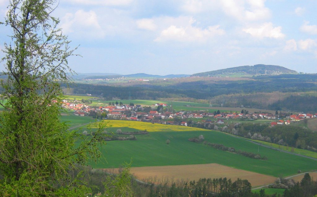 View from točník castle by andulka