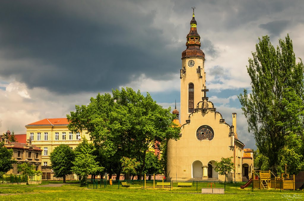 Duchcov, Kostel Církve československé husitské by Max Jirka (cz)